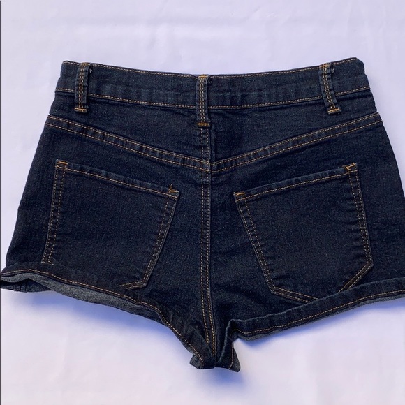 Denim Booty Shorts - Picture 7 of 9